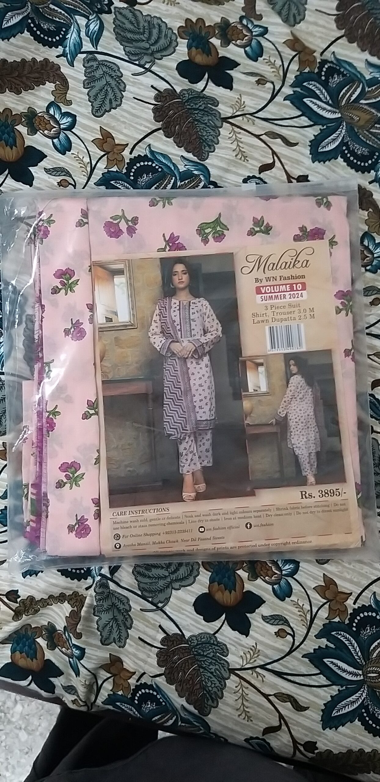 Pink Malaika Lawn