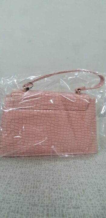 Hand Bag, Pink - Image 3